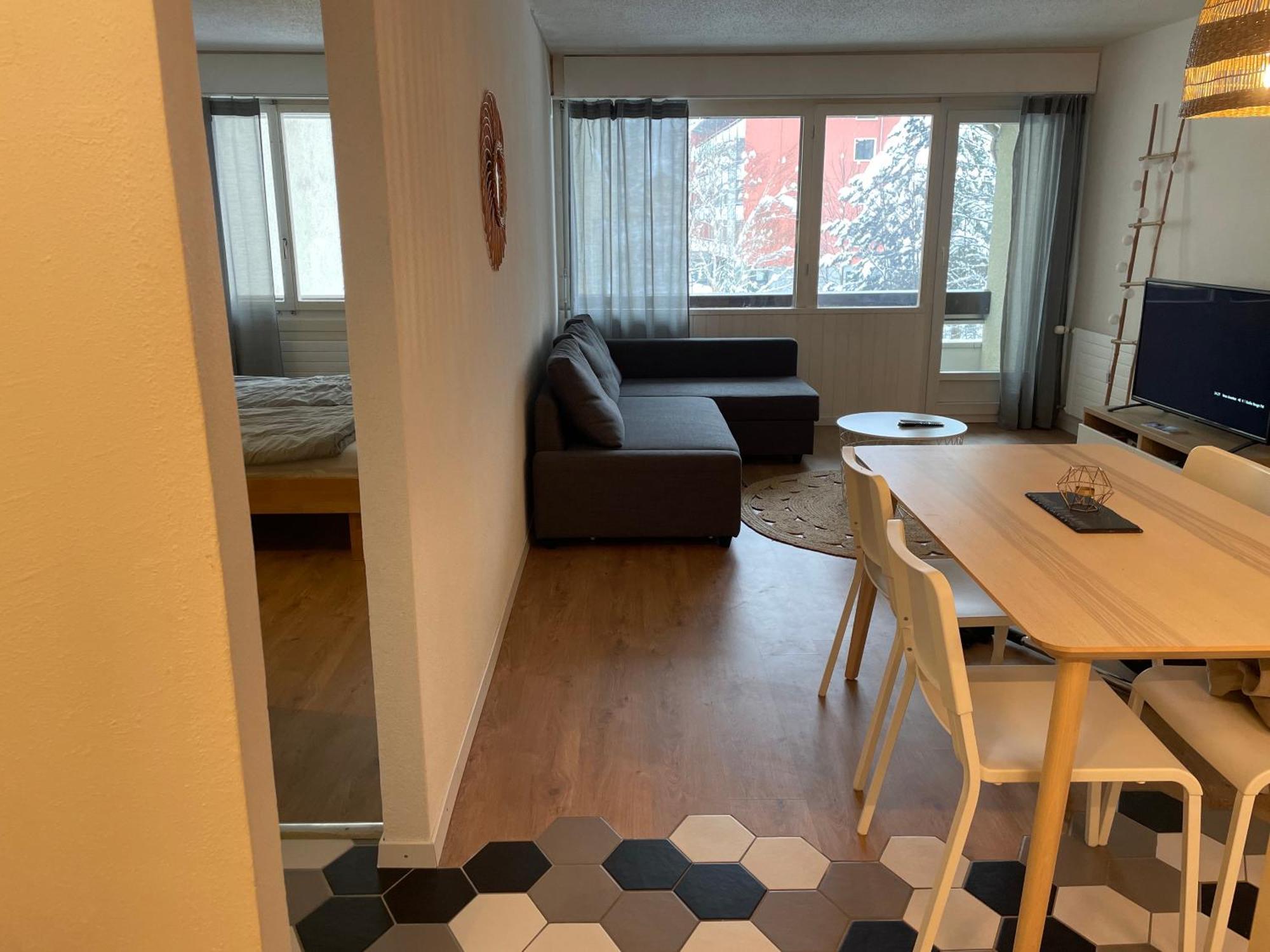 Super Central - Appartement 2,5Pcs A ลอยเคอร์บัด ภายนอก รูปภาพ